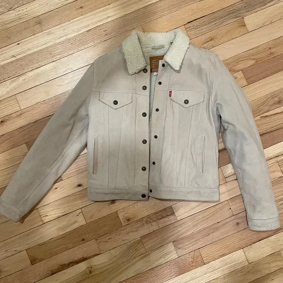 Like new Levi Strauss goat suede trucker jacket - Picture 5 of 8